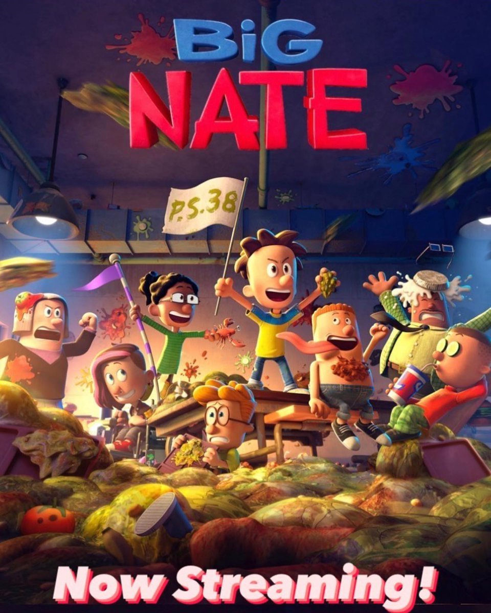 jimmortensen's tweet photo. The first 20 episodes of Big Nate S2 are up on Paramount+! Check em out!! https://t.co/WpJyR0Thgl