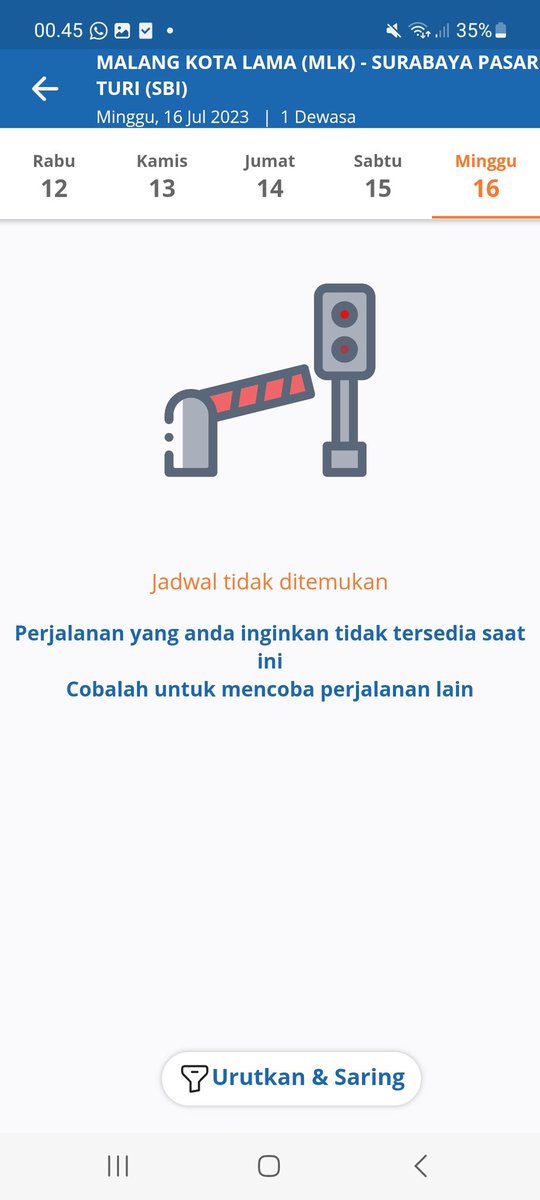 IffaShin's tweet photo. @CommuterLine Terpantau 00.45 WIB masih belum bisa https://t.co/wI4RkP1Yep