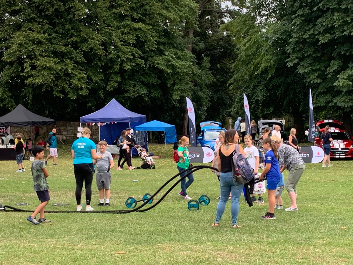 Active_Trow's tweet photo. We had a fantastic day today at the #activefestival. The showery weather no way dampened our spirits. Great to see so many of you down in the park today! https://t.co/OQrolOwaFj