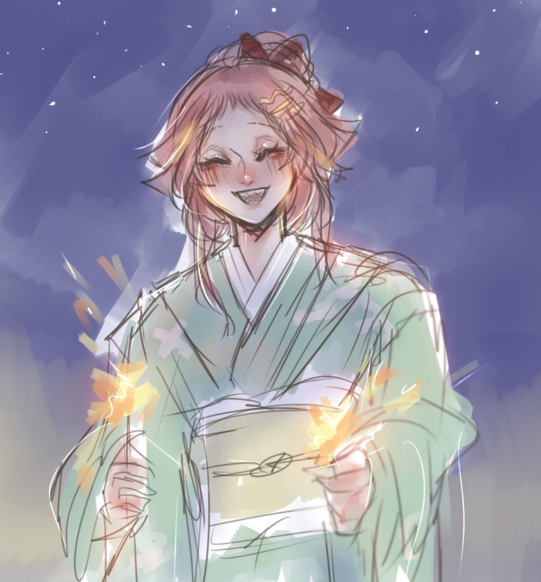 ELN_ReRi's tweet photo. #ELN_Tanabata02

(แวะมาแปะนิดหน่อยค่ะ ไม่ว่างมาแอคทีฟเลยค่ะฮือแต่ว่าก็มาสุขสันต์วันทานาบาตะย้อนหลังนะคะ) https://t.co/mNkCuS0Q0p