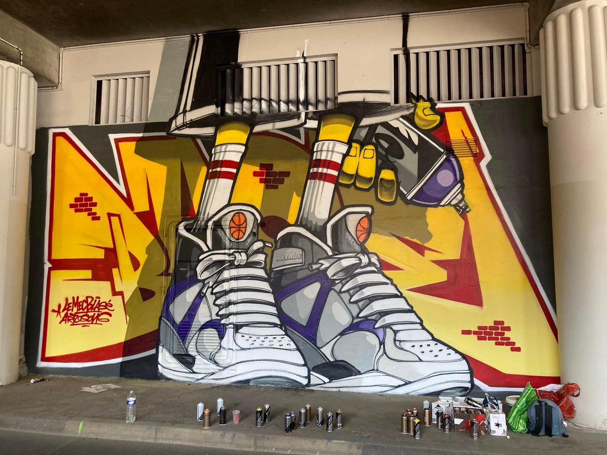 Jp_Jeandon's tweet image. Demain dernière journée pour terminer les œuvres du festival #CapsAttack dans le Grand Centre de @villedecergy 
Merci à tous les artistes et à Art Osons pour l’organisation de cette manifestation
#streetart #art