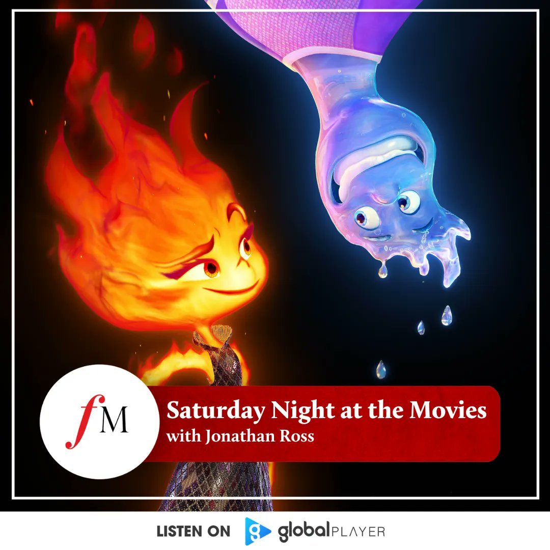 Classic FM on X: "Tonight, @wossy features music from Pixar's newest  animation, 'Elemental', plus more favourite summer blockbusters and  all-time family favourites. 🎬🎶 Join him from 7pm for Saturday Night at the