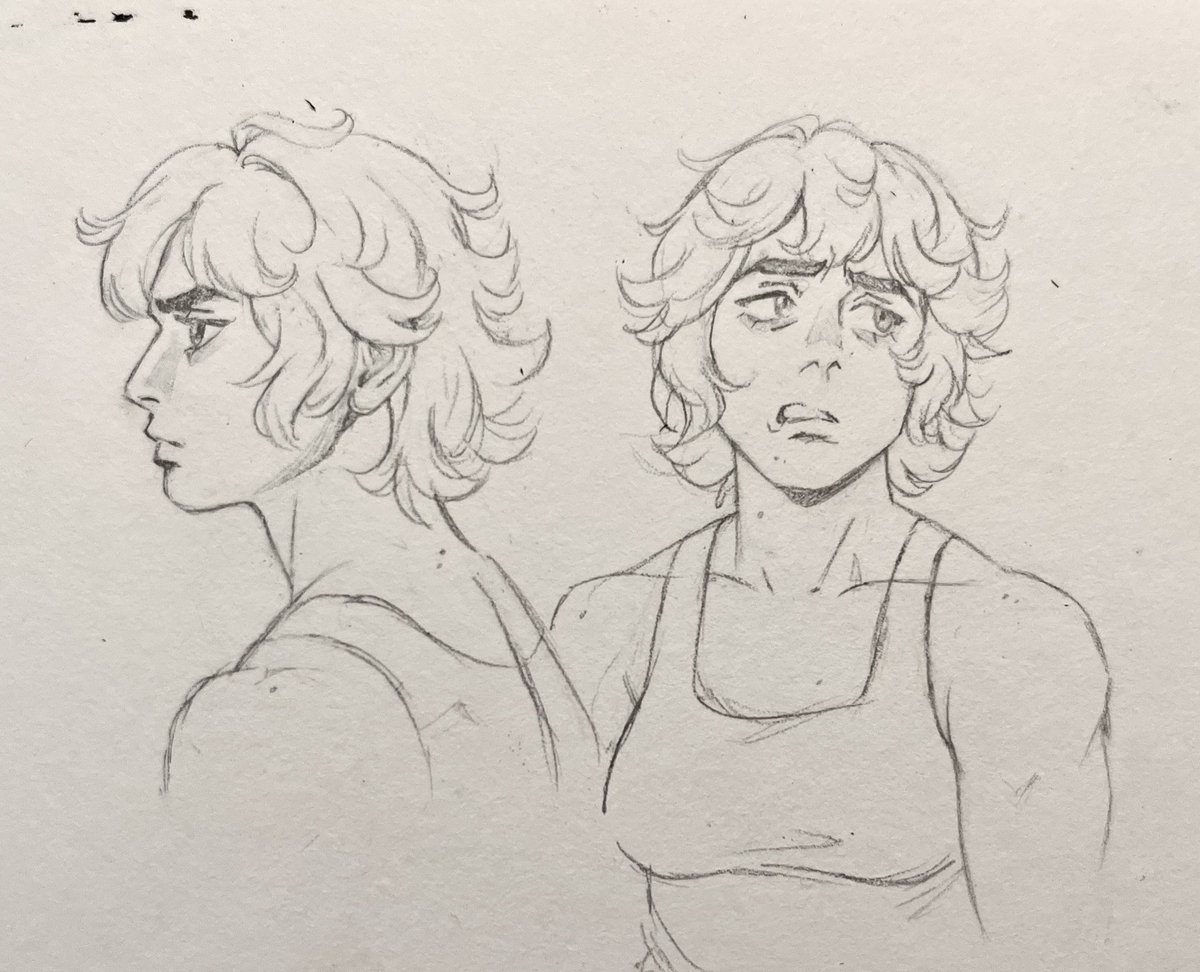 hmmm doodles of my oc i did in a fugue state at a party