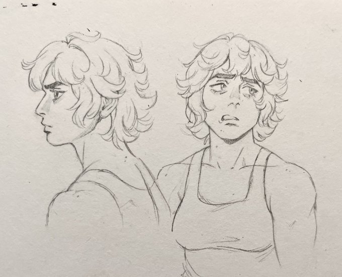 hmmm doodles of my oc i did in a fugue state at a party
