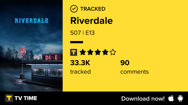 AllisonFeitosa1's tweet photo. I've just watched episode S07 | E13 of Riverdale! https://t.co/mGdEq5uc18 #tvtime https://t.co/DavwXBYY7o