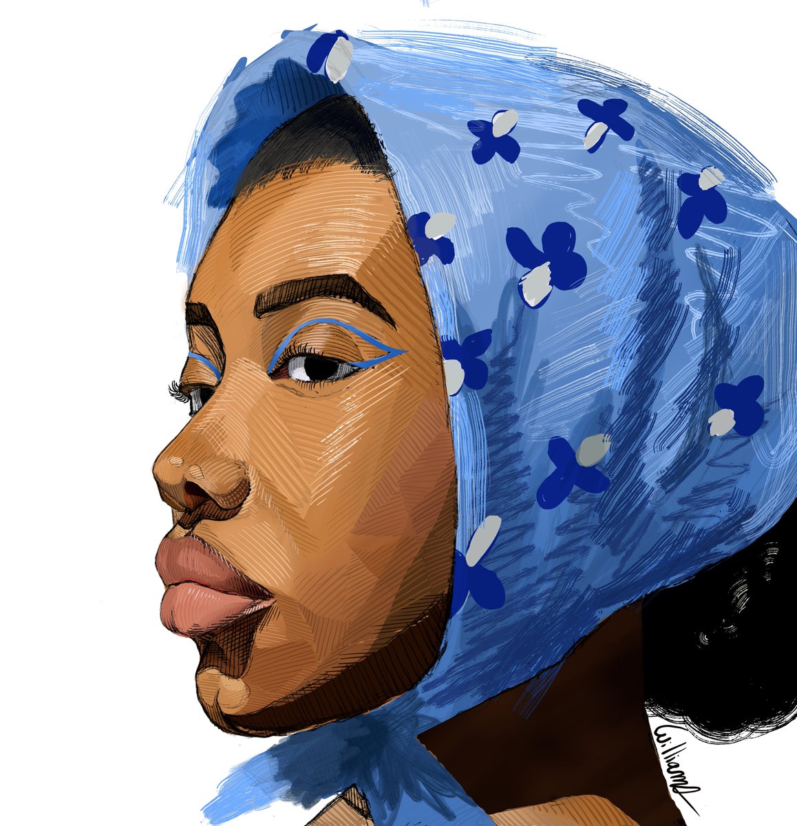 RT @dieujuu: Bandana gyal (study, 2023) https://t.co/SMwCDrq1ec