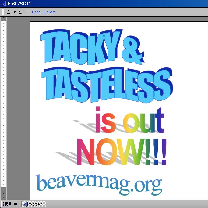 Beaver Magazine! SUBS CLOSED tweet media
