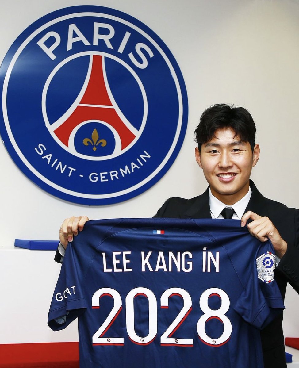 Kang In Lee ✖️ PSG until 2028. 🔴🔵