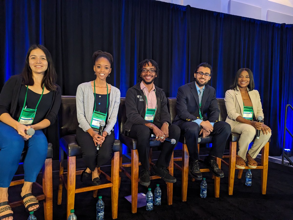 ASP_GPO's tweet photo. Great #AmgenScholars lineup for a panel led by @drjanetantwi about navigating grad school
#STEMed with @AmgenFoundation https://t.co/uPz6uMa6Fk