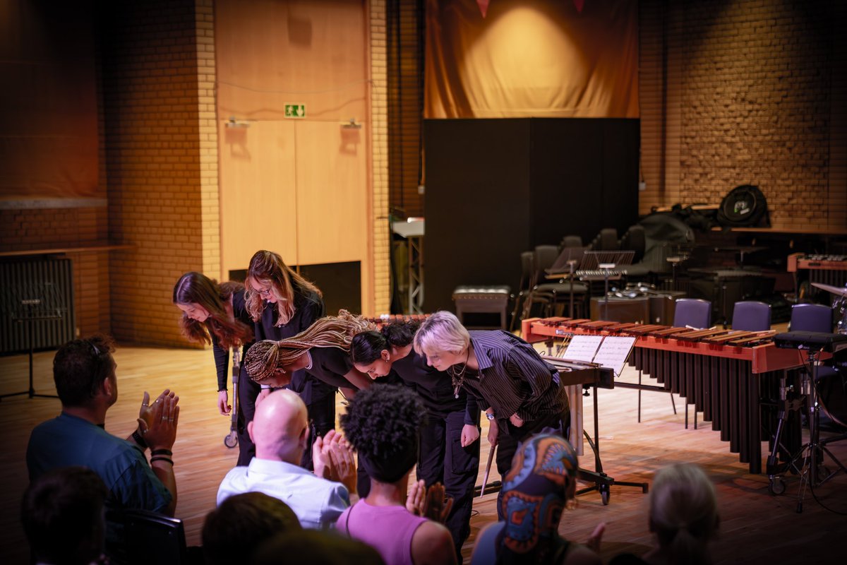 ealingperc's tweet image. Ealing Percussion Academy performing at the CBSO centre @musicforyouth #MFYNationalfestival2023 a proud day for the academy. Well done girls.