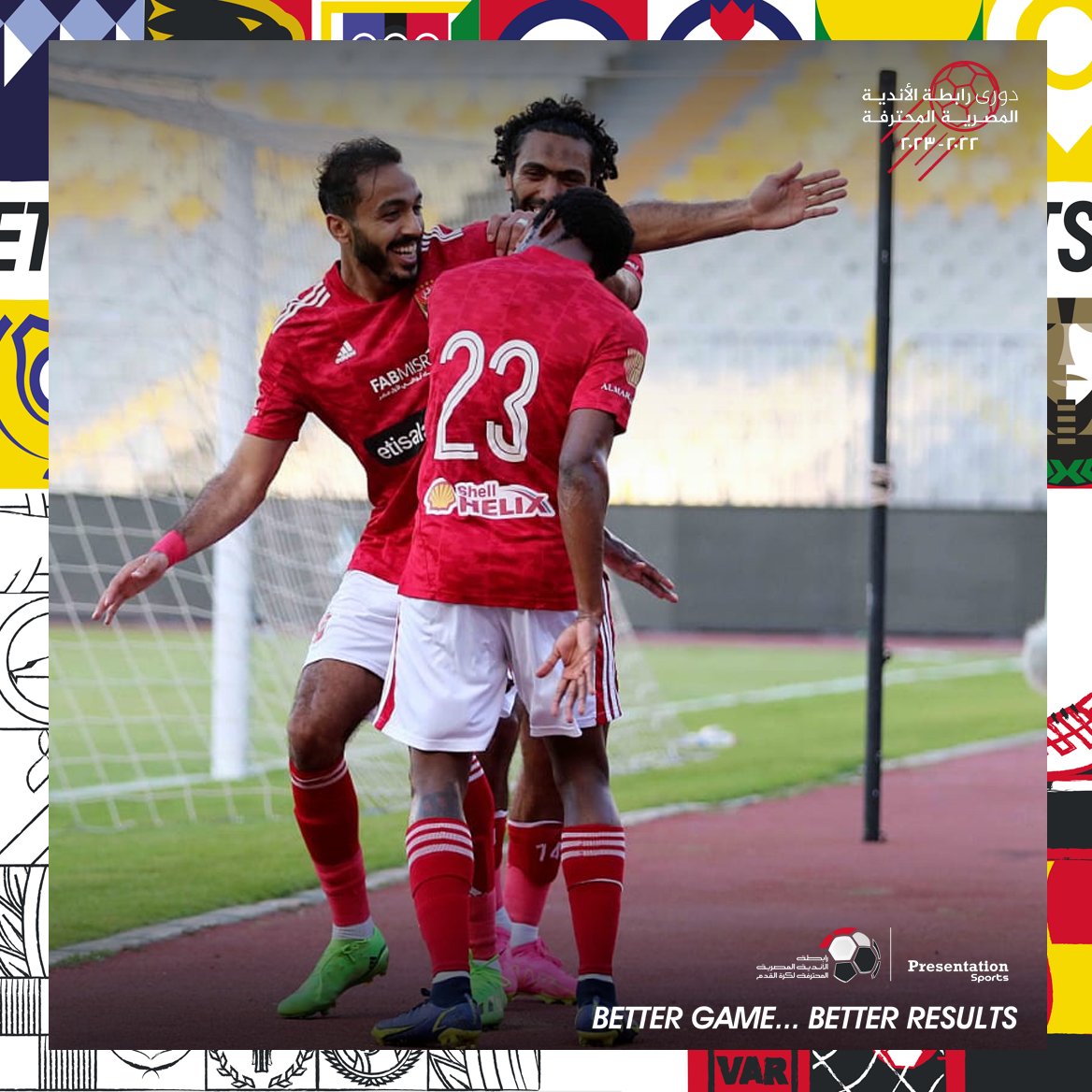 sportsunitedEg's tweet photo. نهاية المواجهة |
الأهلي يصل للنقطة 75 بعد الفوز على الإتحاد السكندري بنتيجة 2 - 0 🟢🔴
#Presentationsports | #EPL https://t.co/jdV1BbZiYo