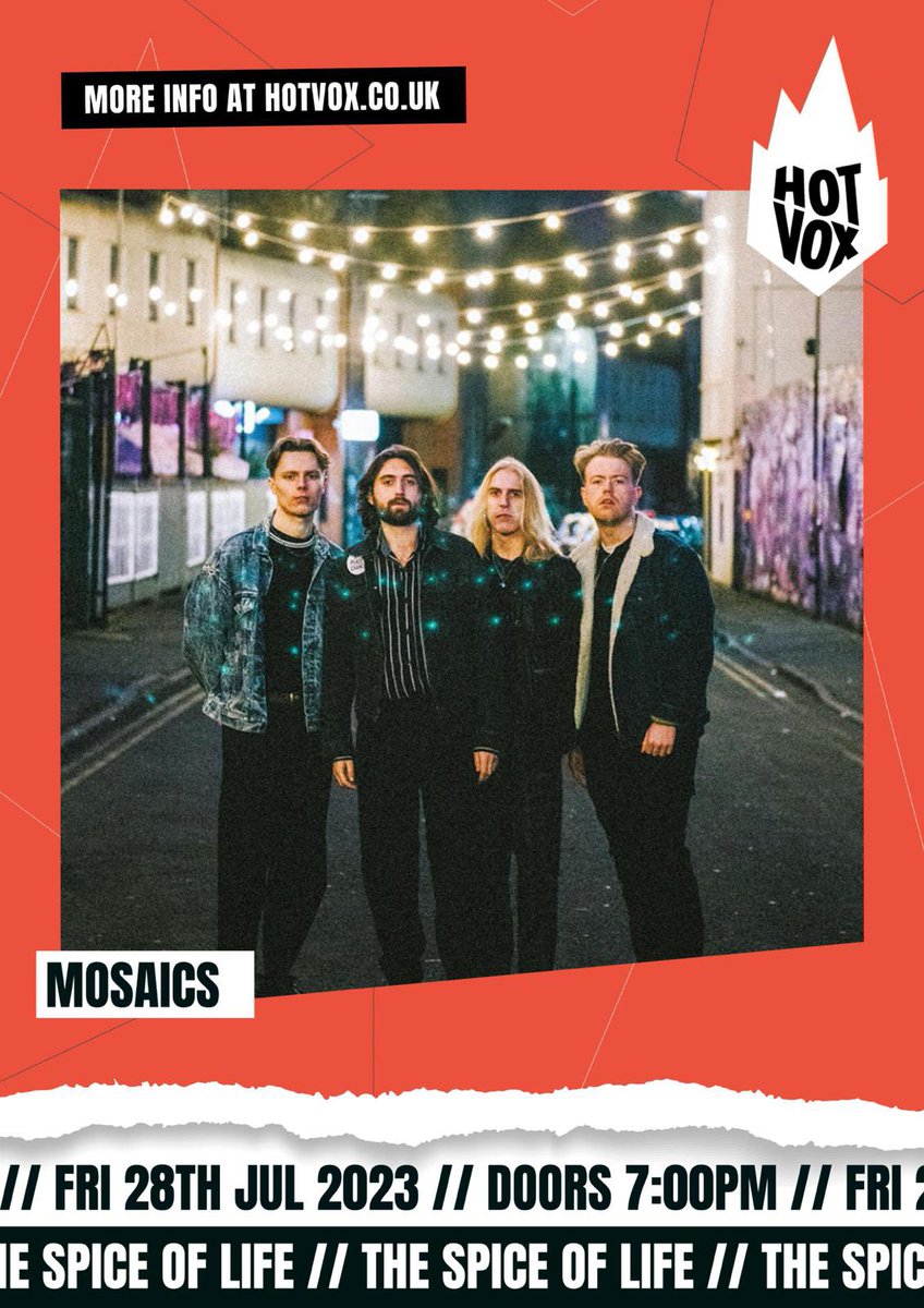 ‘𝐉𝐀𝐂𝐊𝐈𝐄 𝐁𝐑𝐎𝐖𝐍’ 𝐒𝐈𝐍𝐆𝐋𝐄 𝐑𝐄𝐋𝐄𝐀𝐒𝐄 𝐒𝐇𝐎𝐖 🪩 

📍The Spice of Life (Soho)
🗓️ Friday 28th July 

We’re over the moon to be headlining Spice of Life, Soho for the kind people over at <a href="/Hot_Vox/">HOT VOX</a> on Friday 28th July for our ‘Jackie Brown’ release party 🍾