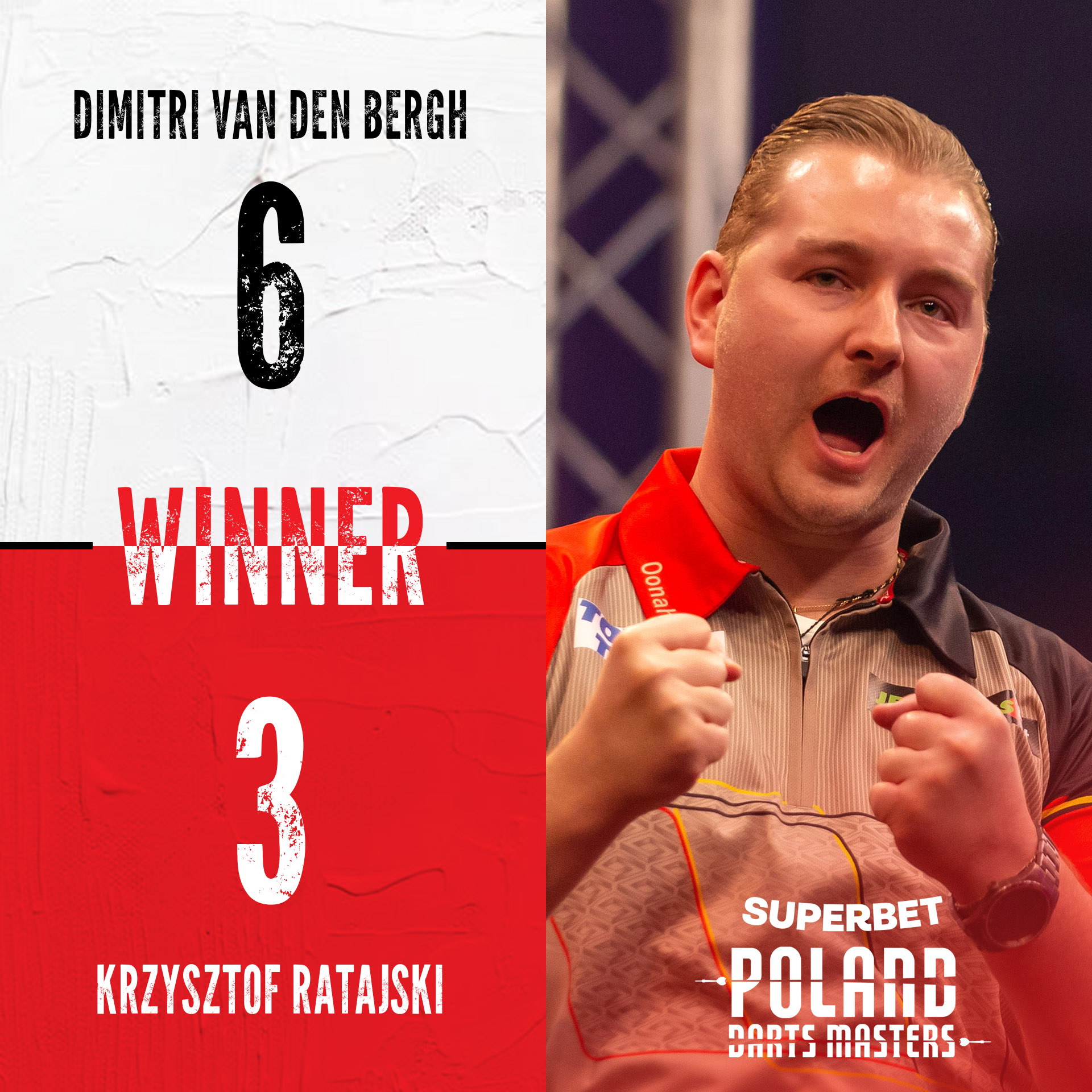 PDC Darts on Twitter "VICTORY FOR VAN DEN BERGH! Birthday boy Dimitri