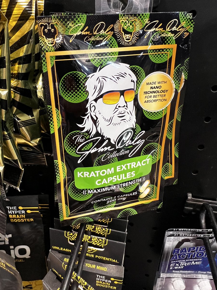 Gonna be in the club coastin off the John Daly branded kratom extract https://t.co/XcIPo6PfQV