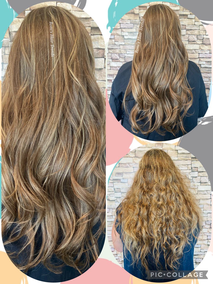 RonisHairTrends's tweet photo. Color refresh and haircut for my client. 

#toner
#haircut
#layers
#color #curls #ronishairtrends #beforeandafter https://t.co/mCvoTt54Pc