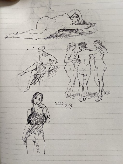 渋谷に行ったとき左下のようなワンショルダーのトップスを着たおねえさんがいて、何がとは言わないがぎっしり詰まっている感じでした カキカキ。 