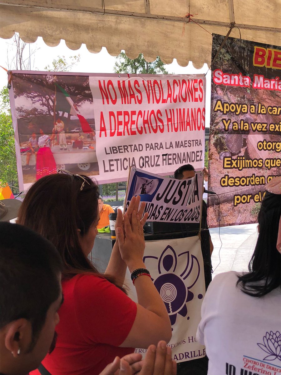 Nuestra colega <a href="/Marialuegoana/">María Ana del Valle Ojeda</a> presente en el aniversario de <a href="/cdhzloficial/">Centro de Derechos Humanos Zeferino Ladrillero AC</a> gracias por la invitación. Toda nuestra admiración.