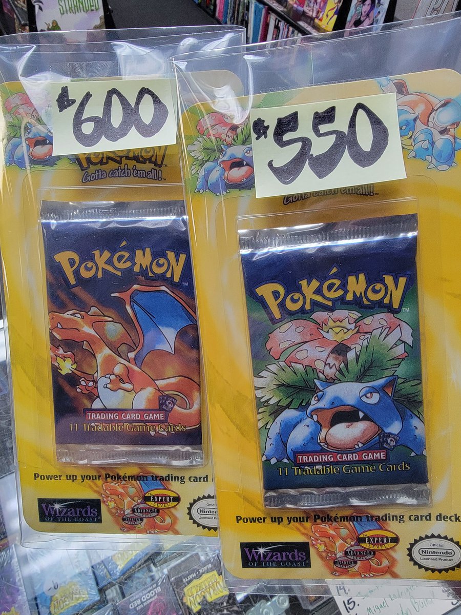 comickings's tweet photo. You never know what's gonna come in. Just picked up these base set Pokemon cards here at the shop!

Call with any questions:
757-467-2254 https://t.co/ppD71Sb25v