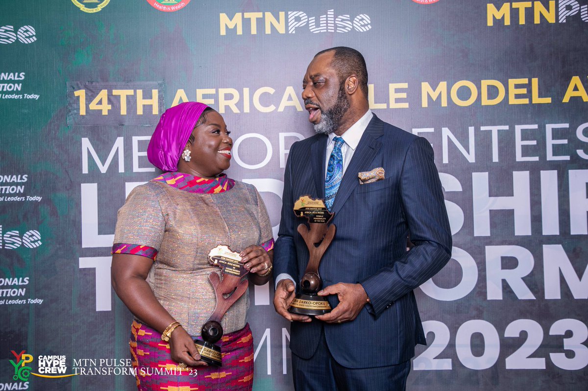 CampusHypeCrew's tweet photo. 📸 Mentors - Mentees Leadership Transform Summit 2023
Congratulations to all the winners of the 14th Edition of the African Role Model Awards 🎖
#CampusHypeCrew🇬🇭 #MTNPulseTransform https://t.co/XJKxluRMOM