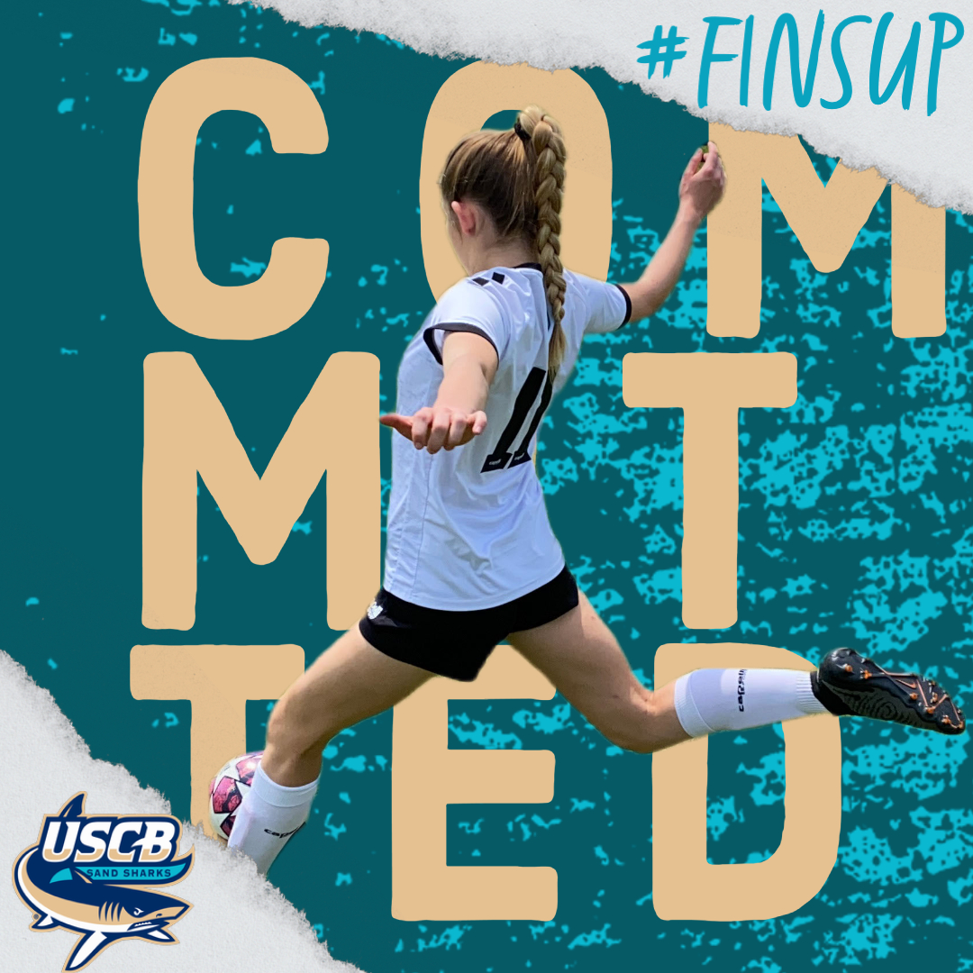 I’m so excited to announce that I have verbally committed to USC Beaufort to continue my academic and athletic career! I’m so thankful for my family, friends, teammates, and coaches who have supported me the whole way! 

Go Sand Sharks! 🤍🦈
<a href="/USCBSoccer/">USCB Soccer</a> #finsup #RisingTide