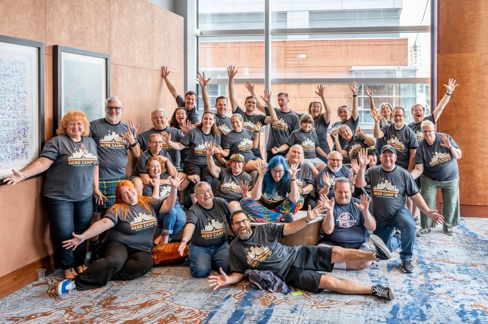 American Mensa on Twitter "We're all happy campers at AG 2023 in