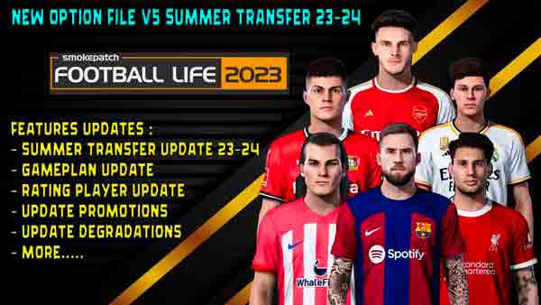 PES-FILES.RU on X: PES 2021 Football Life 2023 OF v5 by Prayudi Stargames   The fifth version of the options file for the patch  series Football Life 3023 for #PES2021 #eFootball2024 #eFootball2022 #