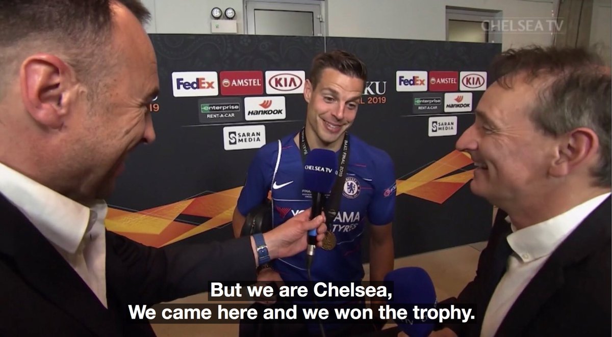 datickofficial's tweet image. We are who we are Proper chels 💙 Azpi thank you for everything.