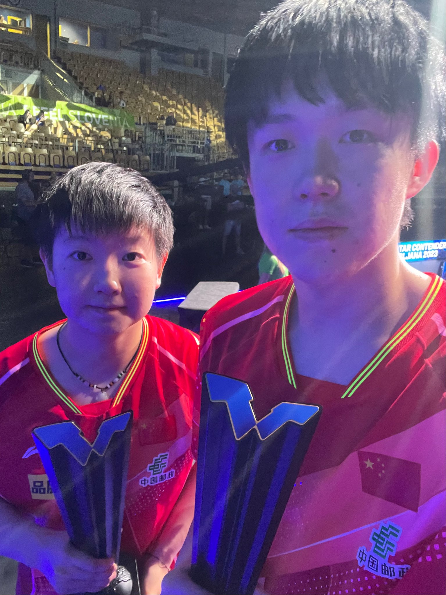 World Table Tennis on Twitter "Today's champs of WTTLjubljana 🤳 https