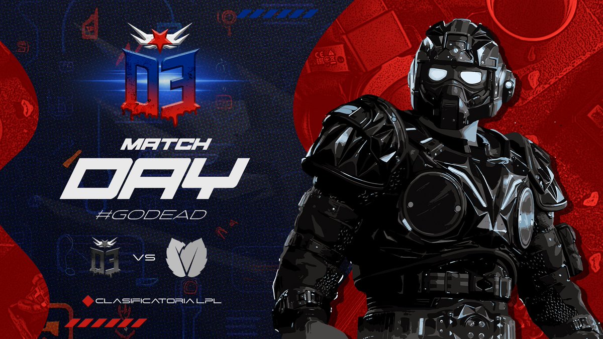DeadIyEsports's tweet photo. El día de hoy nuestro equipo jugara su última clasificatoria 🔥
Nuestro enfrentamiento sera a las 22:00 PM ⏰
Acompáñenos por @DeporteDigitalH
@Iambrushy
@Franmancito
@_ExodiaL
@SprattGG
#GoDead https://t.co/IiTz0t3zpp