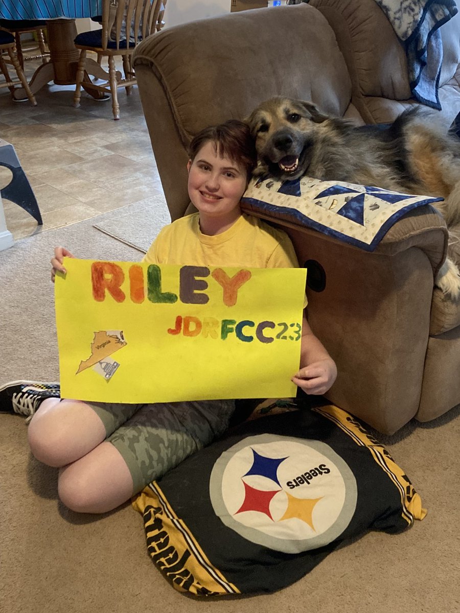 hmkitts's tweet photo. #JDRFCC23 Louis helps when you just need a break from T1D. https://t.co/n3yQwx5lnh