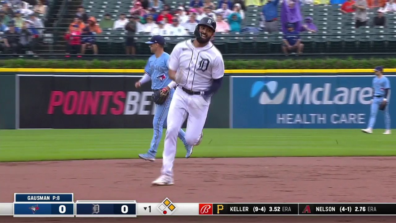 Barstool Detroit on Twitter "Tork driving in Riley Greene from first