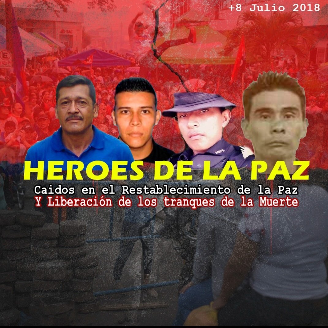 En Julio Victorioso #Jinotepe celebra la alegría de vivir en Paz y Tranquilidad.
1era Liberación de la Dictadura Somocista el 5 de julio de 1979.

La 2da Liberación de los Tranques de la muerte, el 8 de julio del 2018.
#UnidosEnVictorias
#4419SiempreVictoriosos
<a href="/JhonnyNicaragua/">Jhonny Arellano</a>
