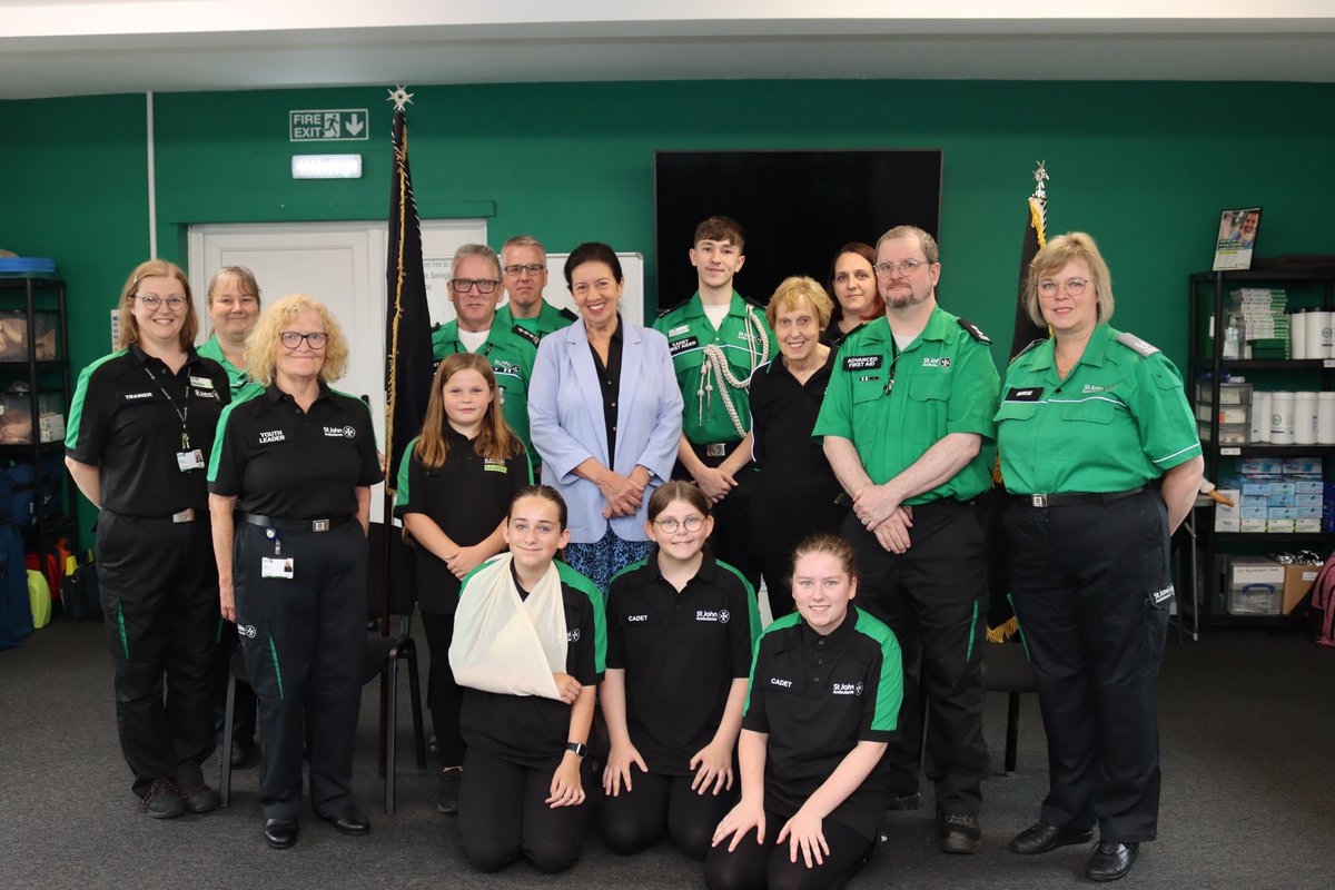 Jo Gideon (@jogideon) on Twitter photo Today is #InternationalParamedicsDay and I was delighted to meet with <a href="/stjohnambulance/">St John Ambulance England</a> volunteers and cadets to learn more about the array of youth programmes offered to young people and the first aid services they provide in Stoke-on-Trent. Today is #InternationalParamedicsDay and I was delighted to meet with <a href="/stjohnambulance/">St John Ambulance England</a> volunteers and cadets to learn more about the array of youth programmes offered to young people and the first aid services they provide in Stoke-on-Trent.