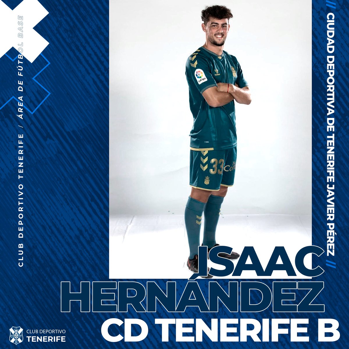 🤝 <a href="/Isaachdez101/">Isaachdez10</a> se incorpora al #CDTenerifeB desde la #UDLasPalmas ⚪🔵.

⚽ El futbolista grancanario completó la última parte de la pasada temporada en la #UDLanzarote.

#CanteraCDT <a href="/CDTOficial/">CD Tenerife 🏴󠁧󠁢󠁳󠁣󠁴󠁿</a> #YoSoyElTenerife
