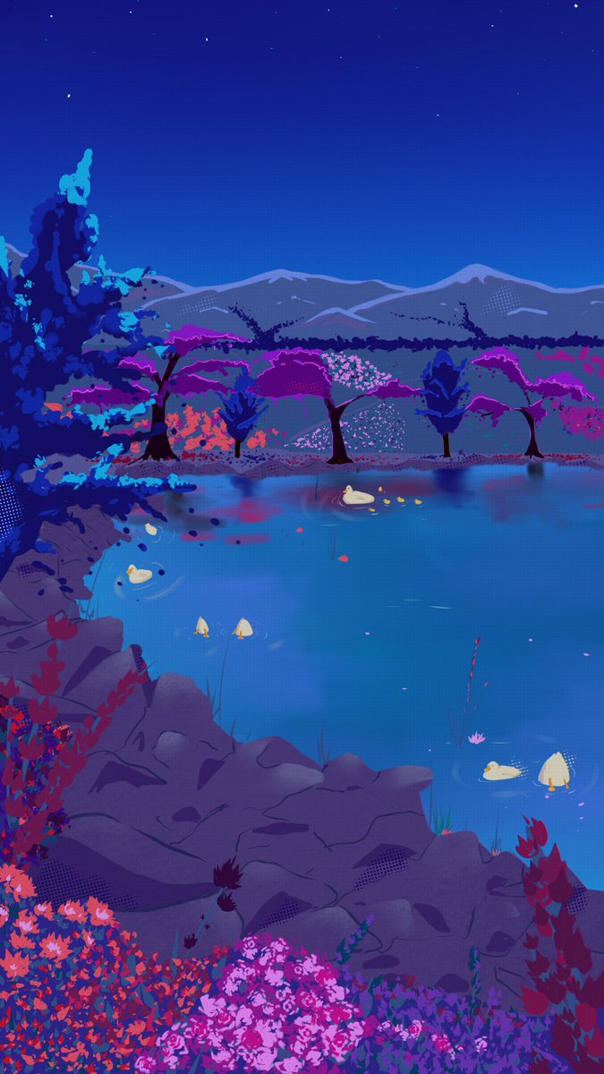 sugarszone's tweet photo. Omg ducklings 🦆🐥✨✨

#ducks #ducklings #landscape #art #digitalart #DigitalArtist #duck #cold #night #cute https://t.co/b3mVebnBVZ