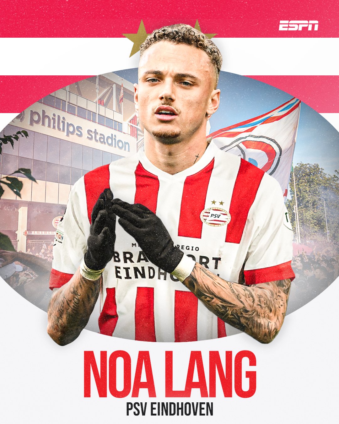 ESPN NL on Twitter: “🚨 OFFICIEEL: Noa Lang tekent bij @PSV! ️ https://t