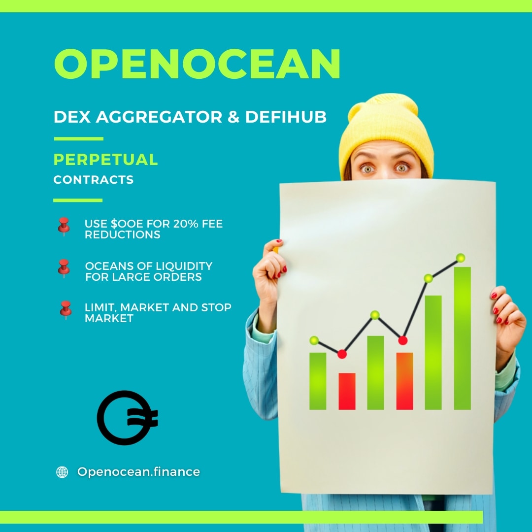 OpenOceanPersia's tweet photo. 🔥 معاملات Perpetual Futures در #OpenOcean 🔥

📌 25 برابر اهرم
📌 تخفیف 20 درصدی کارمزد با $OOE
📌 آپشن های #Limit و #StopLimit همچنین #StopMarketOrder
📌 نقدینگی فراوان
📌 در دسترس #Arbitrum و #Avalanche 

لینک👇 
https://t.co/Z1f7Kh8aiR

#Perpetual #Futures https://t.co/uv5hRYVlP6