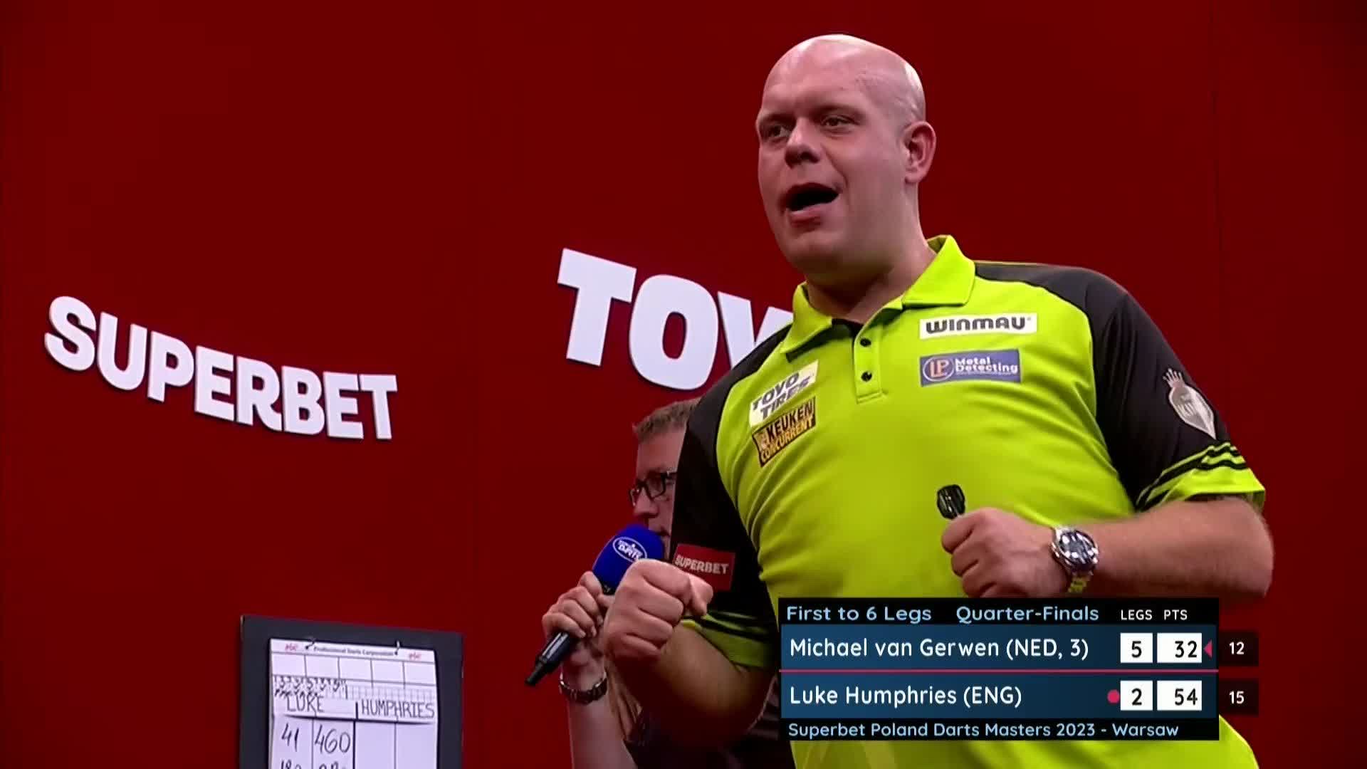 PDC Darts on Twitter: "VINTAGE VAN GERWEN! 🇳🇱 What. A. Match! 🔥 That