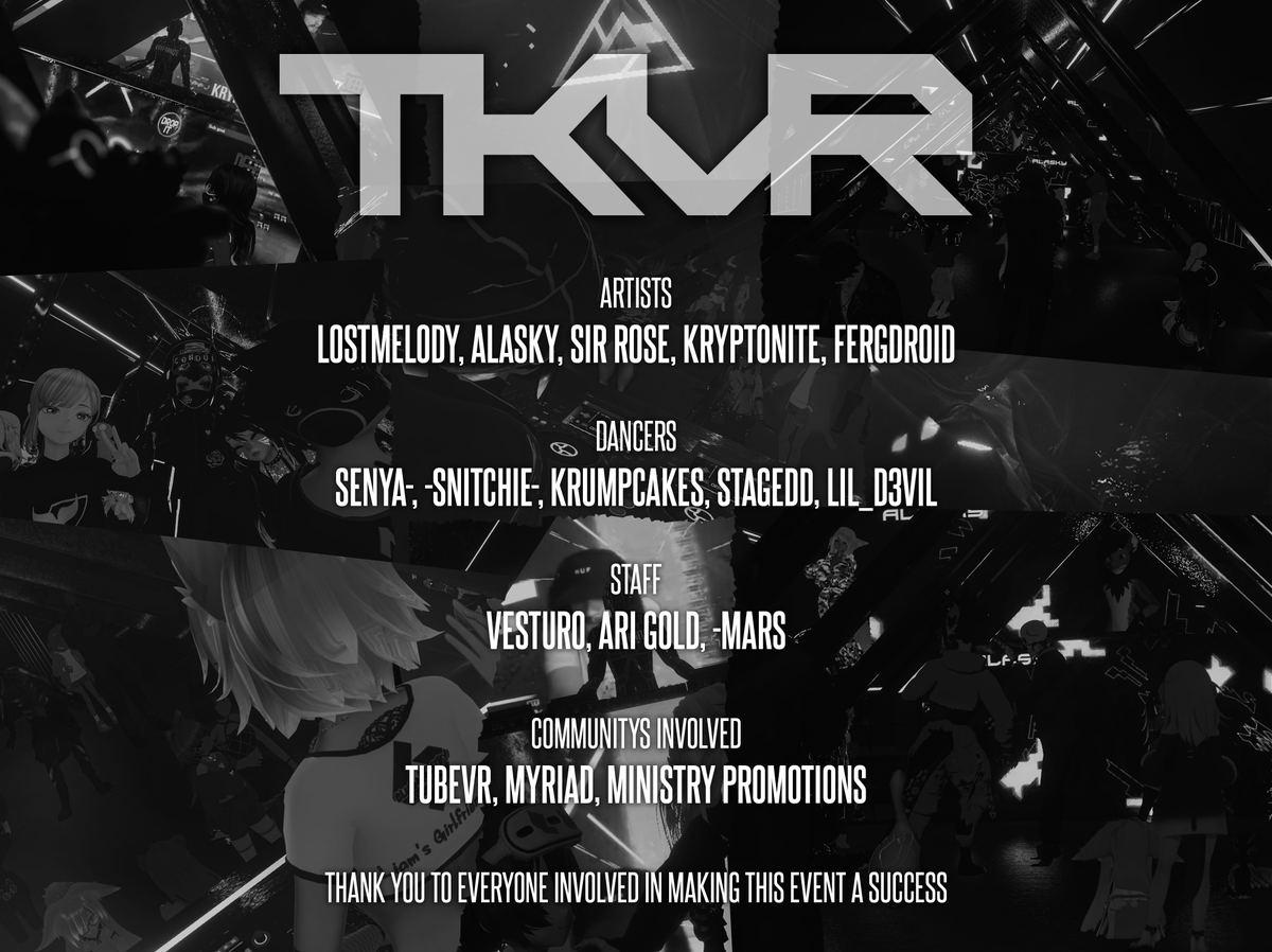 VirtuaLabsCl's tweet photo. Thank you for this great night! This First #TKVR was a huge success!
Shoutout to everyone involved into making this Event as awesome as it was <3 https://t.co/d1YVEUxfsl