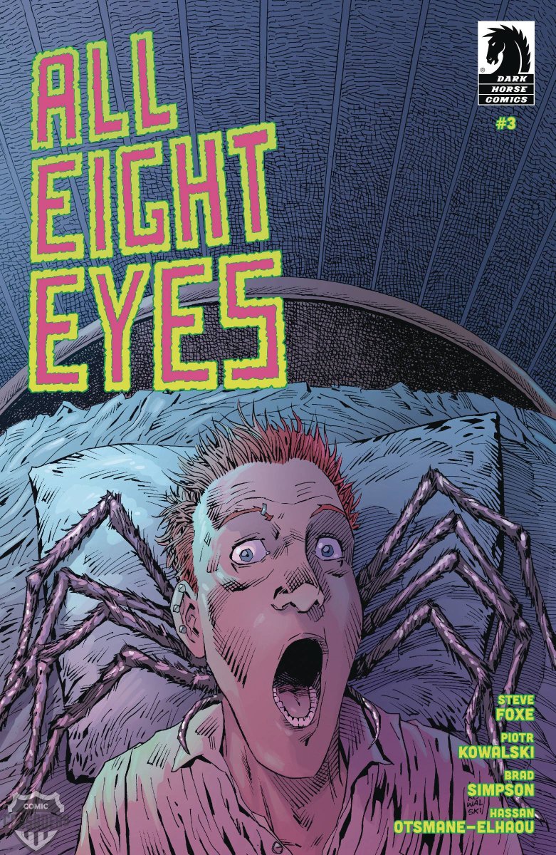#COMICBOOKREVIEW: All Eight Eyes #3 (of 4) by #SteveFoxe (@steve_foxe), #PiotrKowalski (KowalskiPiotr) & more... from @DarkHorseComics. #Review by @AntonioMabs #SCORE: 5/5. #comics #comicbook #horror ow.ly/HhPs50P6Ukp