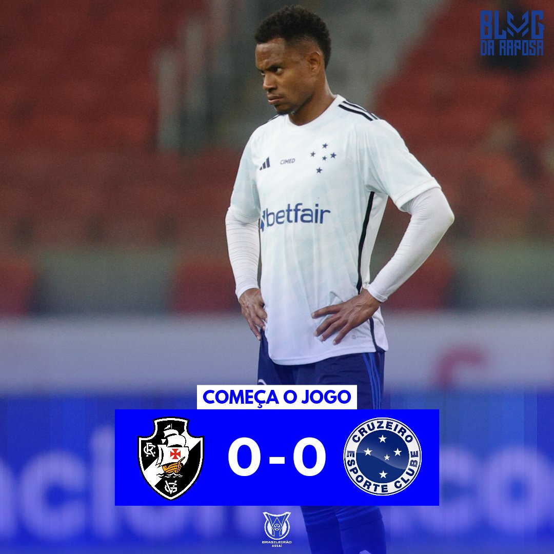 BlogRaposa's tweet photo. ⏱️ [0'1] Começa o jogo no Rio! Vamos, Cruzeiro! 💪🏽💙

#cecbdr | #DeVoltaAElite https://t.co/kWOwMKyIRq