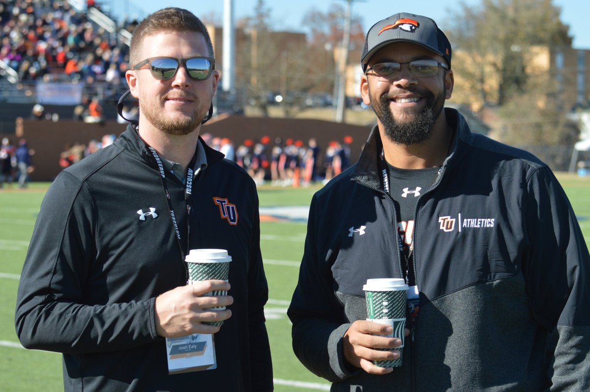 Happy Birthday to Tusculum Director of Athletics Josh Ealy. Thank you for all you do for our student-athletes and have a great day #PioneerUP <a href="/EalyJosh/">Josh Ealy</a>