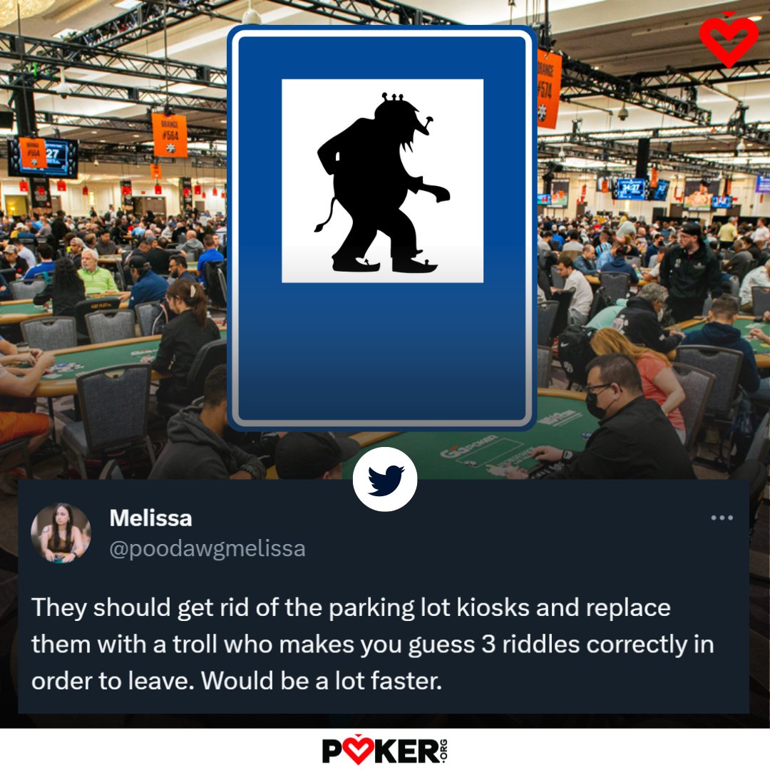 Poker Org on Twitter "She isn't wrong 😅 poodawgmelissa What do y'all