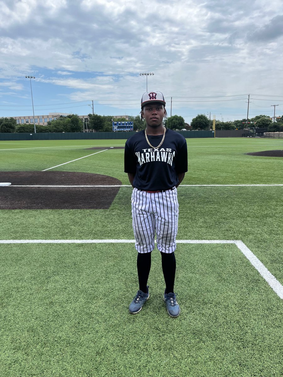 FiveToolTexas's tweet photo. #DFWClassic F: Texas Warhawks 3, MBA Deiters 1
PoG: @3Zach_Evans3 7 IP, 7K, ER https://t.co/x8qMzypv2v