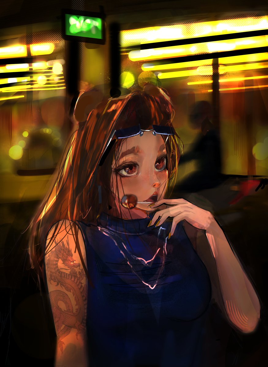 ArtWeinstock's tweet photo. Trying to learn @samdoesarts artstyle... 
Hope its nice !🍭

 #digitalart #artstyle #art https://t.co/gPfSkJvG3N