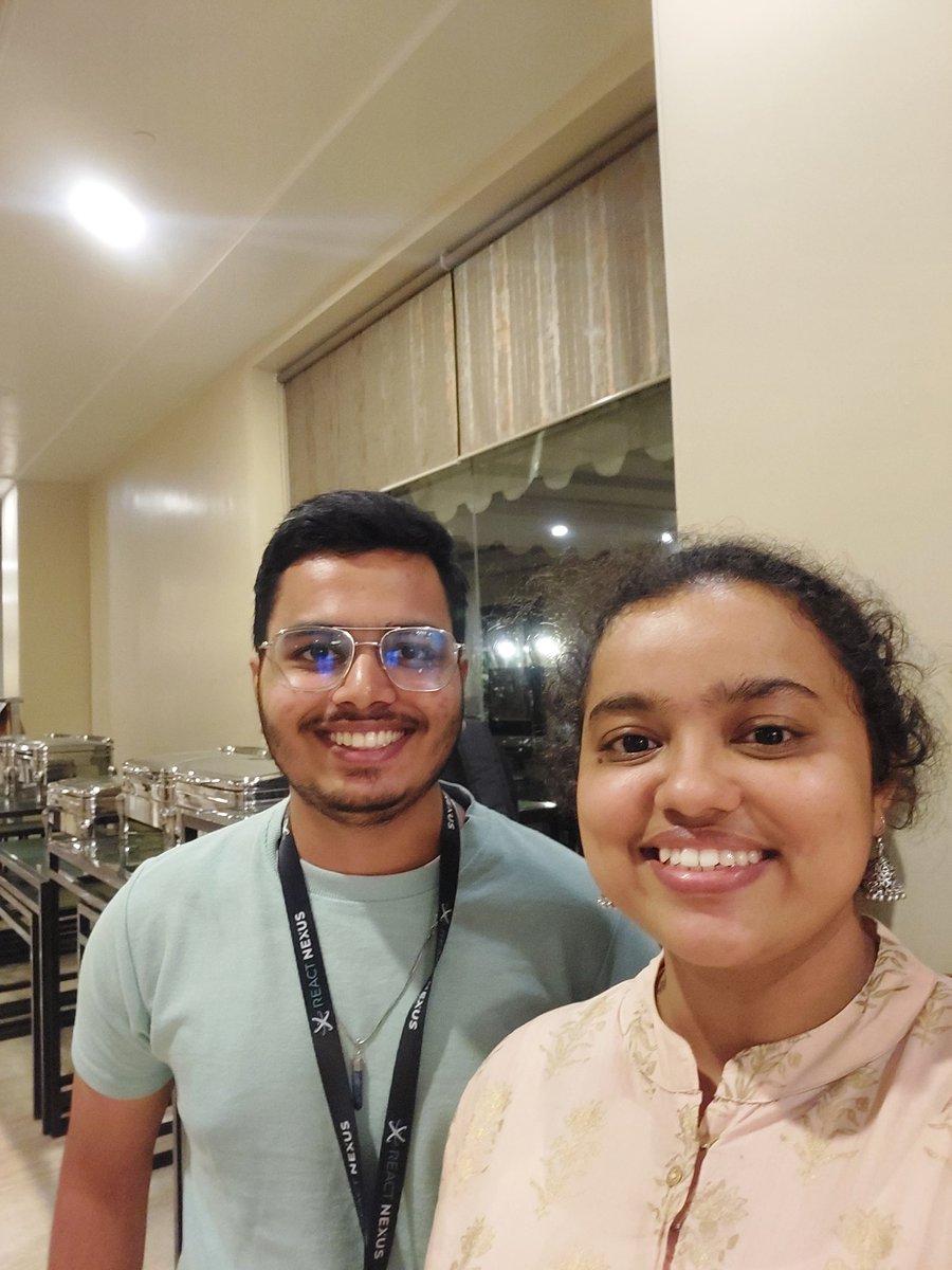 clumsy_coder's tweet image. Had a small @ReactPlayIO meet-up as well 🤩🥳
@shrilakshmihg
@PriteshKiri
@supminn
@murtuza_surti