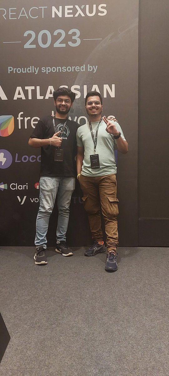 clumsy_coder's tweet image. Had a small @ReactPlayIO meet-up as well 🤩🥳
@shrilakshmihg
@PriteshKiri
@supminn
@murtuza_surti