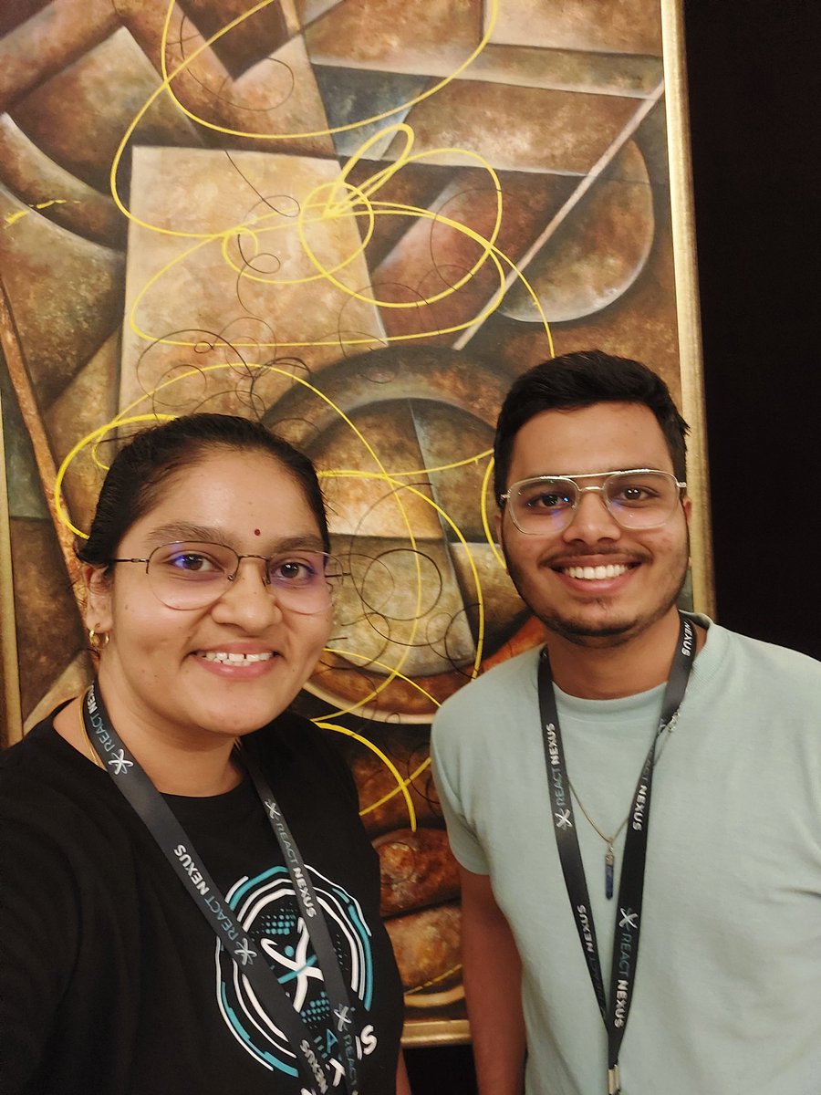 clumsy_coder's tweet image. Had a small @ReactPlayIO meet-up as well 🤩🥳
@shrilakshmihg
@PriteshKiri
@supminn
@murtuza_surti