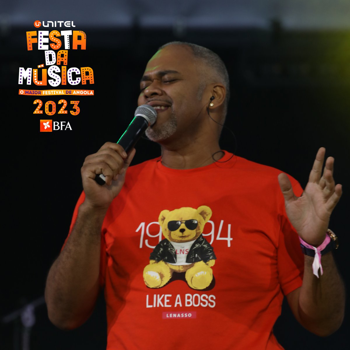 Unitel_fdm's tweet photo. O 💘´cupido´a quebrar os corações da onda de Luanda. Quem se derreteu com os clássicos do grande Heavy C?🫠

#Unitel #FestadaMusica #Senteaonda #Segueaonda #BFA30anos #CervejaCuca #Fidelidade #FlyTAAG #Ford #PremierBet #SecilMaritima #UnitelAngola #Angola https://t.co/TgFhgPskW4