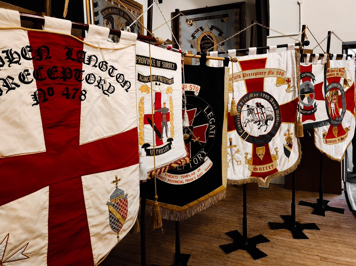 A great day as the Banner Guard at the Surrey KT Provinical AGM